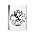 Lyrical Literacy University Spiral Notebook – Ruled