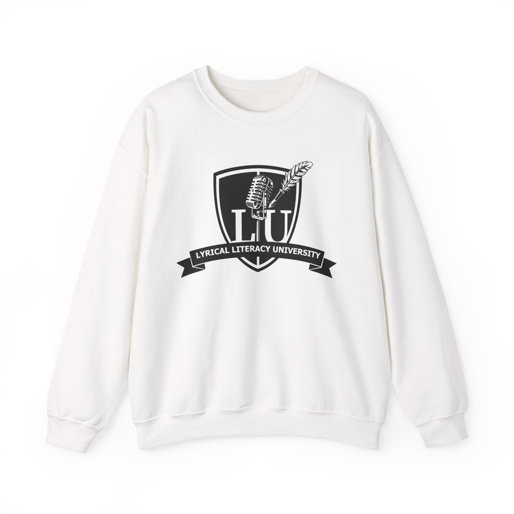 Lyrical Literacy University Crest Crewneck