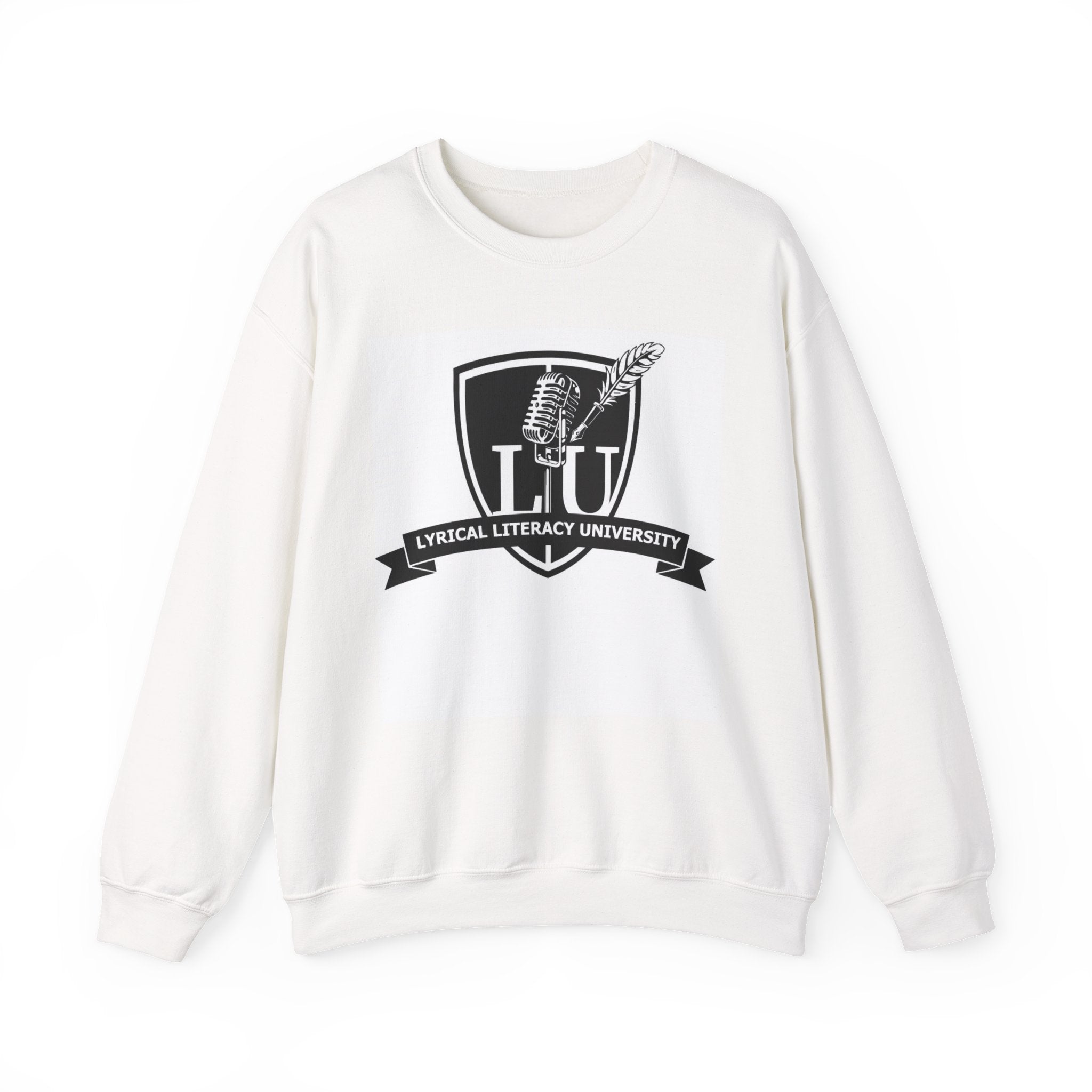 Lyrical Literacy University Crest Crewneck